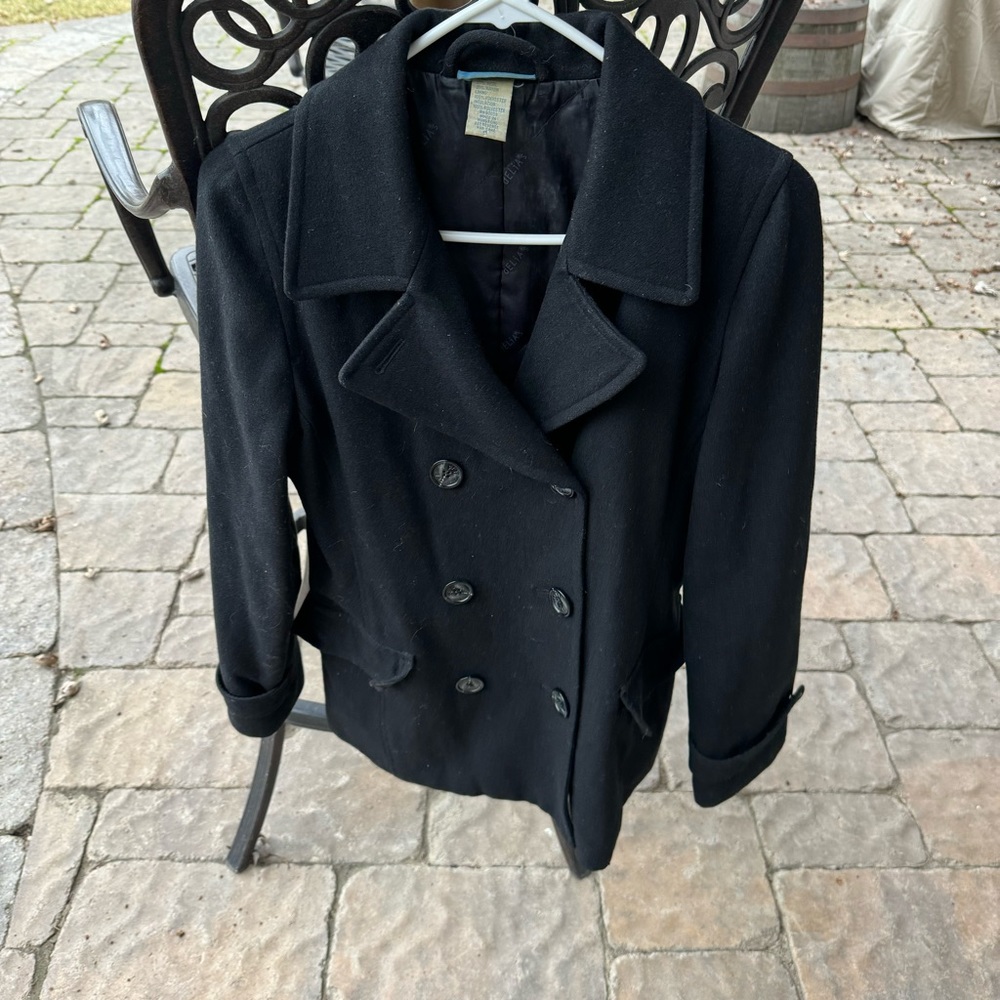 HP 🎉 Vintage dELiA*s 2003 Y2K Peacoat, Black, Size Small